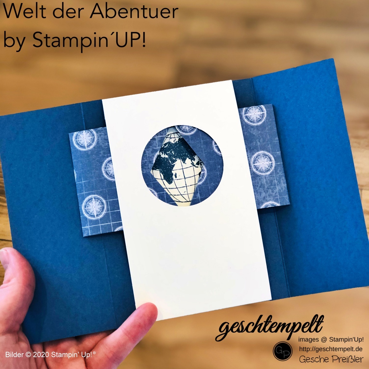 Technik Blog Hop Pic A Boo Karte eine Anleitung mit den Produkten